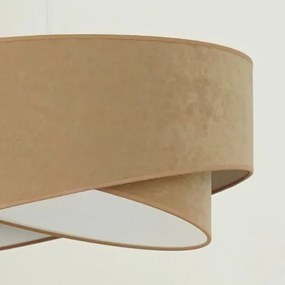 Brilagi - LED Luster na lanku LYRA 1xE27/15W/230V hnedá/biela