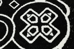 Koberec Lima G932A čierny / biely