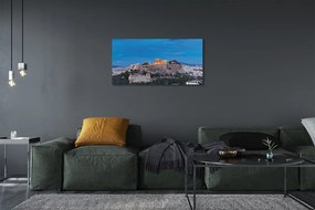 Obraz na plátne Grécko Panorama v Aténach 125x50 cm
