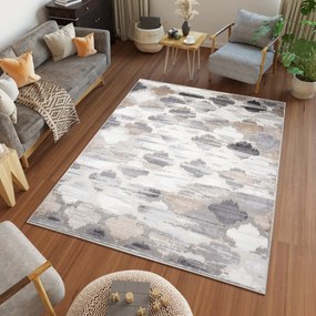 TA Koberec D654A BIELA D_VIZON VALLEY Rozmer: 200x300 cm