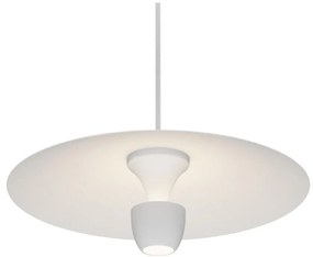 Biele závesné svietidlo SULION Poppins, výška 150 cm