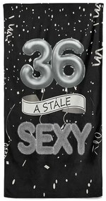 Osuška Stále sexy – čierna (vek: 36)