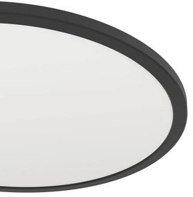 Eglo 901441-LED Kúpeľňové stropné svietidlo ROVITO 16,8W/230V pr.50cm IP44 čierna
