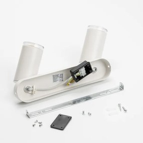 Brilagi - Kúpeľňové bodové svietidlo SELE 2xGU10/30W/230V IP44 biela