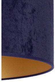 Duolla - Stolná lampa ROLLER 1xE14/15W/230V pr. 20 cm modrá/zlatá