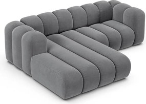 Svetlosivá rohová pohovka (ľavý roh) Lupine – Micadoni Home
