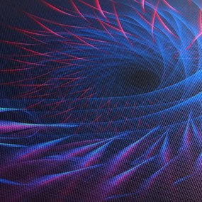 Obraz - abstrakcia kvetu (150x105 cm)