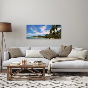 Obraz pláže (120x50 cm)