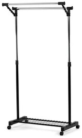Autronic BONTEC Stojan na šaty, kov, čierna, 84511 BK Farba: Čierna