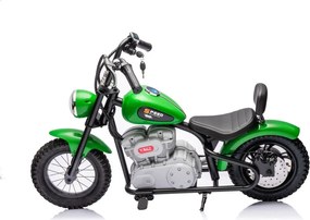 LEAN CARS Dobíjací motocykel A9902 36V zelený