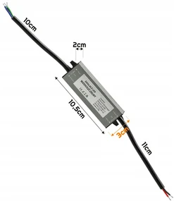 BERGE LED hermetický zdroj - 24V - 15W - 0,63A - IP67
