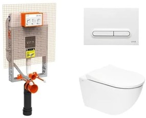 Závesný WC set na zamurovanie Vitra S60 SIKOVZW3