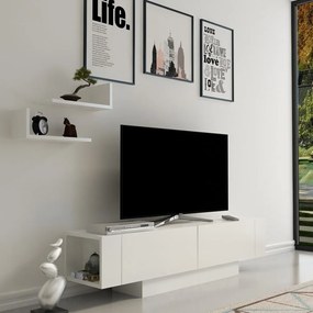 Biela TV zostava 150x42 cm Matera – Zena Home
