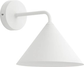 Nástenné svietidlo Capital, 1x biele kovové tienidlo, (fi 21cm), w