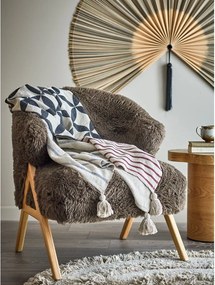 Deka s prímesou bavlny 130x155 cm Forma – Bloomingville