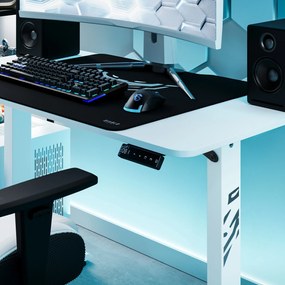 Výškovo nastaviteľný stôl Diablo X-Tensio 1100 biely