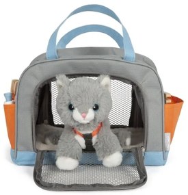 Small Foot - Plyšová mačka s ošetrovateľskou sadou