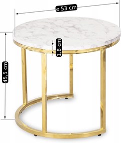 PROXIMA.store - Set dizajnových stolíkov DAFNE VEĽKOSŤ: MINI