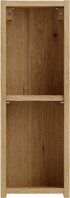 Závěsný koupelnový regál UNI Noce 50 cm dub coast evoke
