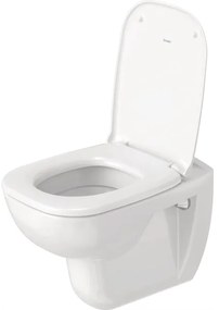 Duravit 25350900002 - Závesné WC D-CODE, keramika, lesklá biela