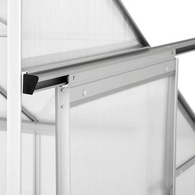 Záhradný skleník, hliníkový