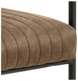 Hnedé jedálenské stoličky v súprave 2 ks Adele – Actona