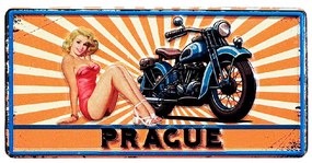 GiftyCity Dekoratívny magnet Motorka