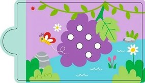 2Kids Toys Magnetická hra Triedenie farieb sdinosaurom