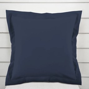 Biante Bavlnená obliečka na vankúš s lemom Moni MO-070 Námornícka modrá 50 x 60 cm