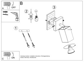 Bodové svietidlo Merida, 1x čierne kovové tienidlo, (možnosť polohovania)