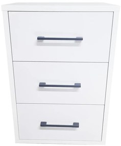 Skrinka na kolieskach 3S biela