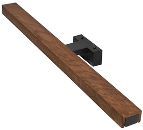 Brilagi-LED Kúpeľňové osvetlenie zrkadla WOODY MIRROR LED/12W/230V IP44 dub/čierna
