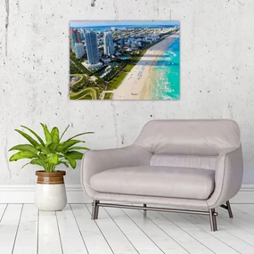 Sklenený obraz - Miami, Florida (70x50 cm)