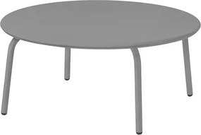Kovový okrúhly Záhradný konferenčný stolík ø 80 cm Yua – Blomus