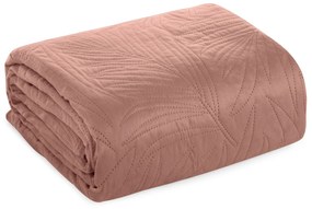Prehoz na posteľ D91 LUIZ 4 220X240 cm, ružový