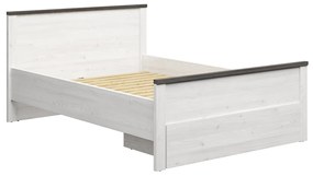 Manželská posteľ 140 cm BRW Hesen LOZ1S/140 (smrekovec sibiu svetlý + borovica larico). Akcia -17%. Vlastná spoľahlivá doprava až k Vám domov. 1062510
