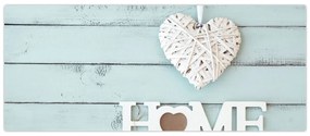 Obraz - I love home (120x50 cm)