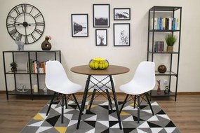 Okrúhly stôl TODI 80 cm popol