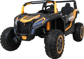 Ramiz Buggy ATV Racing pre 2 deti Zlatá + pohon 4x4 + diaľkové ovládanie + pomalý štart + MP3 LED