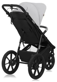 Lionelo - Športový kočík AZURA čierna/šedá