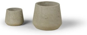 Súprava dvoch kvetináčov Bonami Selection Concrete