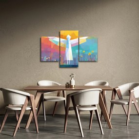 Obraz - Strážca kvetov (90x60 cm)