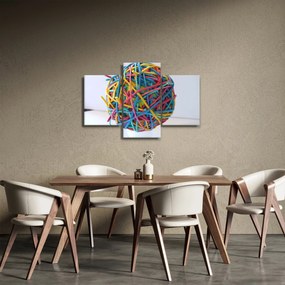 Obraz gumičiek (90x60 cm)