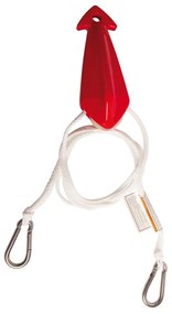 Lanová uzda Jobe BRIDLE – háčiky z nehrdzavejúcej ocele, 3,6 m (1 ks)