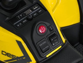 Ramiz Štvorkolka ATV Robust 01 Žltá