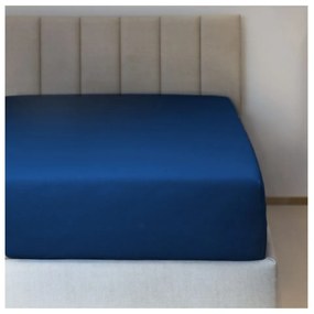 Polášek Jersey plachta s elastanom - Kráľovská modrá | 140 x 200 cm