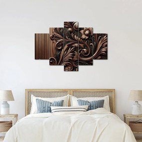 Obraz - Vzor z dreva (150x105 cm)