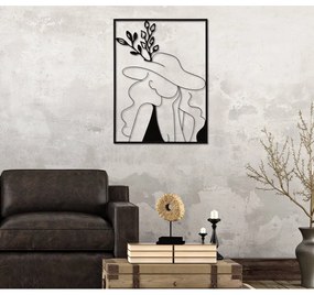 Kovová nástenná dekorácia 60x80 cm Elegant - Mauro Ferretti