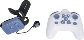 Ramiz Diaľkovo ovládané vozidlo s dymom a hodinkami Modrá