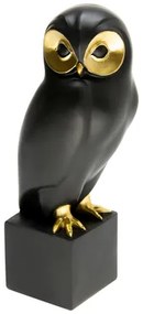 Dekoratívna figúrka SOVA čierna 27 cm